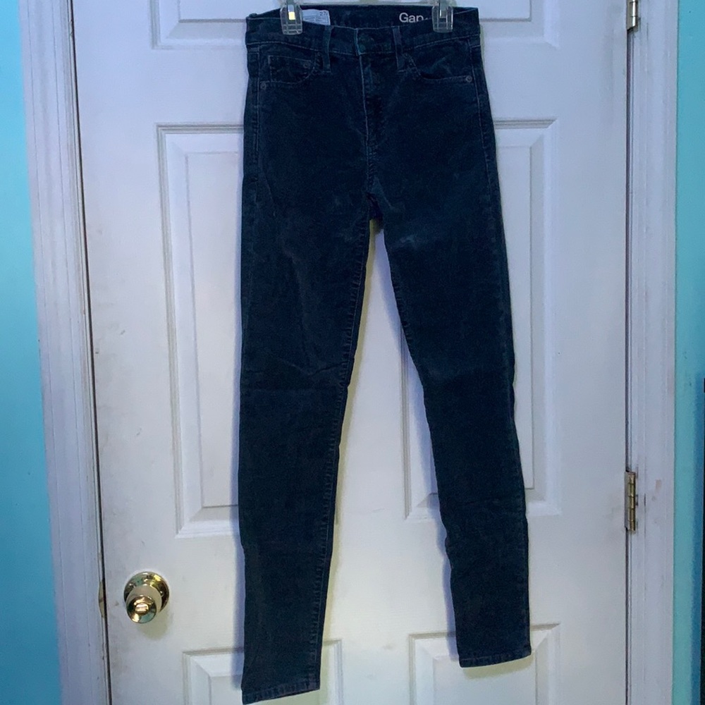 Dark grey wash jeans from GAP
